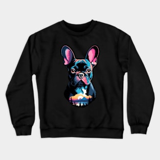 Pacific North West French Bulldog Crewneck Sweatshirt